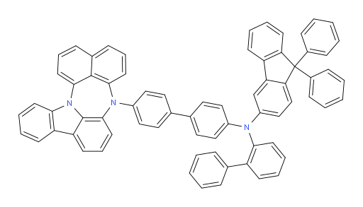 N-(4'-(4H-naphtho[1',8':5,6,7][1,4]diazepino[3,2,1-jk]carbazol-4-yl)-[1,1'-biphenyl]-4-yl)-N-([1,1'-biphenyl]-2-yl)-9,9-diphenyl-9H-fluoren-3-amine