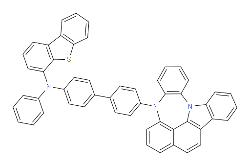 N-(4'-(4H-4,8b-diazaindeno[1,2,3-gh]pleiaden-4-yl)-[1,1'-biphenyl]-4-yl)-N-phenyldibenzo[b,d]thiophen-4-amine