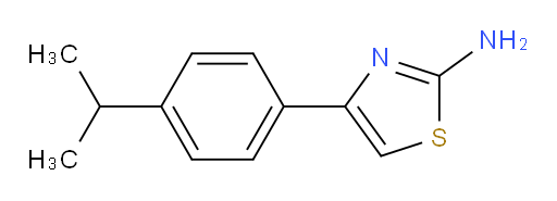 4-[4-(propan-2-yl)phenyl]-1,3-thiazol-2-amine