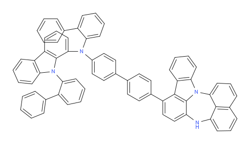 N-(4'-(4H-naphtho[1',8':5,6,7][1,4]diazepino[3,2,1-jk]carbazol-7-yl)-[1,1'-biphenyl]-4-yl)-N,9-di([1,1'-biphenyl]-2-yl)-9H-carbazol-1-amine
