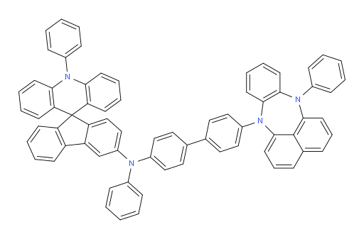 N,10-diphenyl-N-(4'-(12-phenylbenzo[b]naphtho[1,8-ef][1,4]diazepin-7(12H)-yl)-[1,1'-biphenyl]-4-yl)-10H-spiro[acridine-9,9'-fluoren]-3'-amine