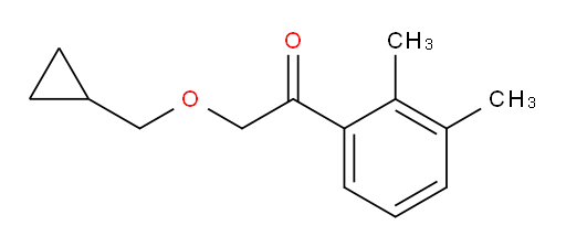 2-(cyclopropylmethoxy)-1-(2,3-dimethylphenyl)ethanone