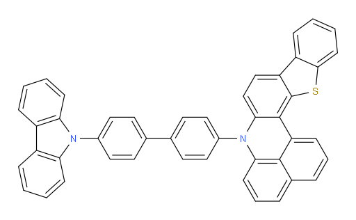 4-(4'-(9H-carbazol-9-yl)-[1,1'-biphenyl]-4-yl)-4H-benzo[kl]benzo[4,5]thieno[2,3-a]acridine