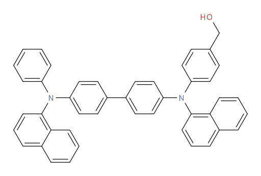 (4-(naphthalen-1-yl(4'-(naphthalen-1-yl(phenyl)amino)-[1,1'-biphenyl]-4-yl)amino)phenyl)methanol