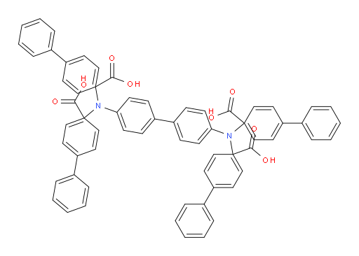 4',4''',4''''',4'''''''-([1,1'-biphenyl]-4,4'-diylbis(azanetriyl))tetrakis(([1,1'-biphenyl]-4-carboxylic acid))