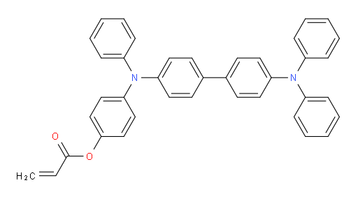 4-((4'-(diphenylamino)-[1,1'-biphenyl]-4-yl)(phenyl)amino)phenyl acrylate