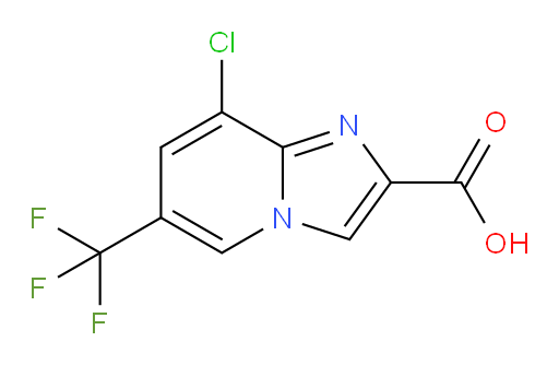 8-chloro-6-(trifluoromethyl)imidazo[1,2-a]pyridine-2-carboxylic acid