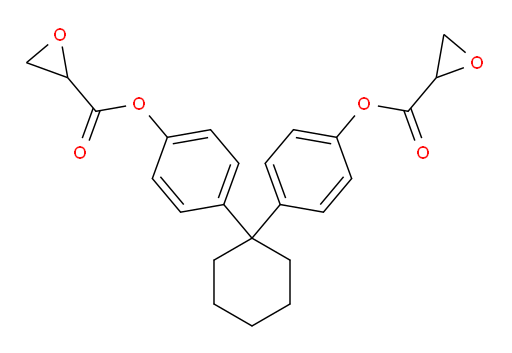cyclohexane-1,1-diylbis(4,1-phenylene) bis(oxirane-2-carboxylate)