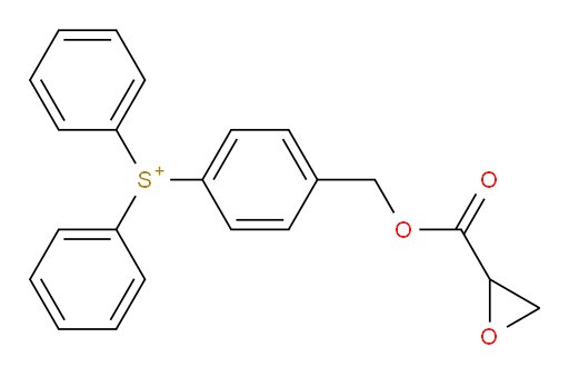 (4-(((oxirane-2-carbonyl)oxy)methyl)phenyl)diphenylsulfonium