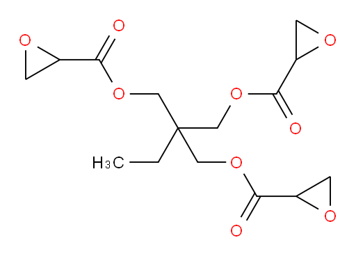 2-ethyl-2-(((oxirane-2-carbonyl)oxy)methyl)propane-1,3-diyl bis(oxirane-2-carboxylate)