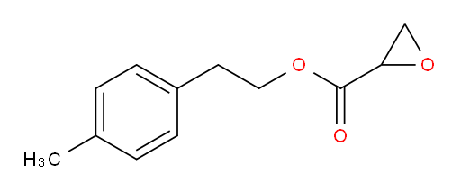 4-methylphenethyl oxirane-2-carboxylate