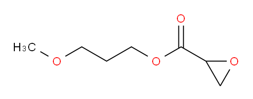 3-methoxypropyl oxirane-2-carboxylate