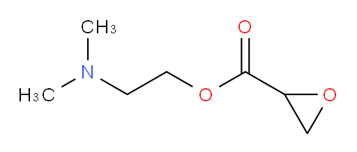 2-(dimethylamino)ethyl oxirane-2-carboxylate
