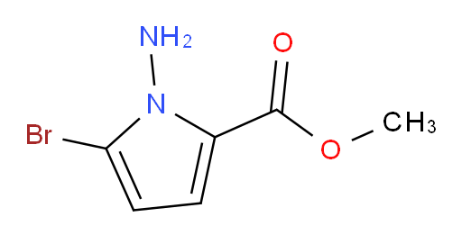 methyl 1-amino-5-bromo-1H-pyrrole-2-carboxylate