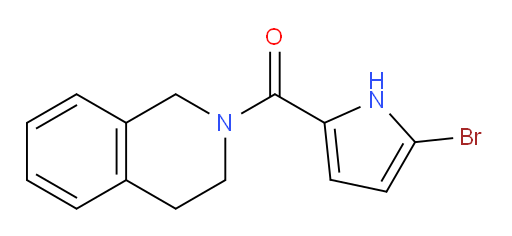 (5-bromo-1H-pyrrol-2-yl)(3,4-dihydroisoquinolin-2(1H)-yl)methanone