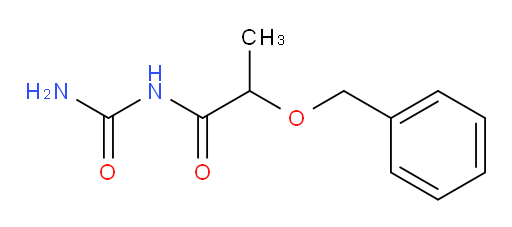 2-(benzyloxy)-N-carbamoylpropanamide