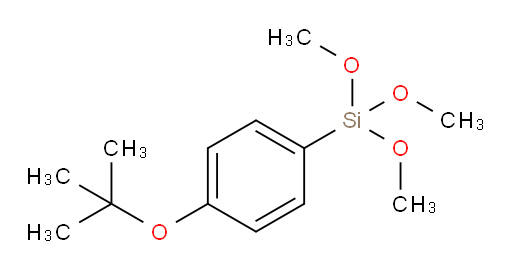 (4-(tert-butoxy)phenyl)trimethoxysilane
