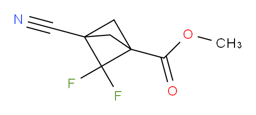 Methyl 3-cyano-2,2-difluorobicyclo[1.1.1]pentane-1-carboxylate