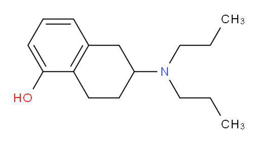 6-(Dipropylamino)-5,6,7,8-tetrahydro-1-naphthalenol (ACI)