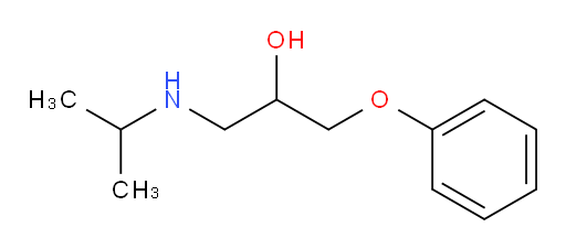 1-[(1-Methylethyl)amino]-3-phenoxy-2-propanol (ACI)