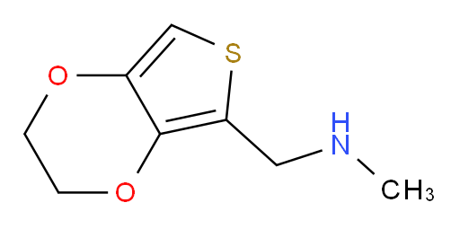 2,3-Dihydro-N-methylthieno[3,4-b]-1,4-dioxin-5-methanamine (ACI)