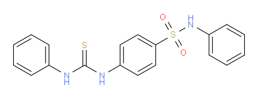 N-Phenyl-4-[[(phenylamino)thioxomethyl]amino]benzenesulfonamide (ACI)