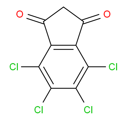 4,5,6,7-Tetrachloro-1H-indene-1,3(2H)-dione (ACI)