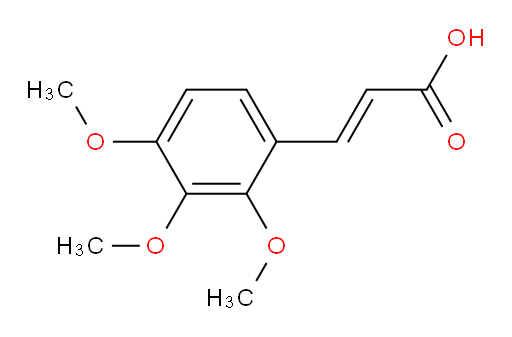 3-(2,3,4-Trimethoxyphenyl)-2-propenoic acid (ACI)