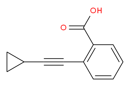 2-(2-Cyclopropylethynyl)benzoic acid (ACI)