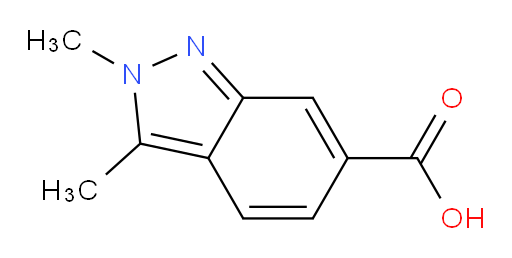 2,3-Dimethyl-2H-indazole-6-carboxylic acid (ACI)