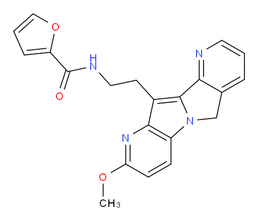 N-[2-(2-Methoxy-6H-dipyrido[2,3-a:3′,2′-e]pyrrolizin-11-yl)ethyl]-2-furancarboxamide (ACI)