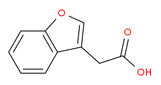 3-Benzofuranacetic acid (9CI, ACI)