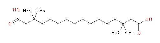 3,3,14,14-Tetramethylhexadecanedioic acid (ACI)