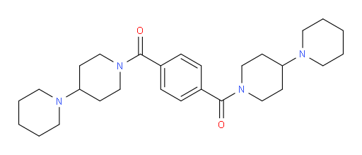 1,1′-(1,4-Phenylene)bis[1-[1,4′-bipiperidin]-1′-ylmethanone] (ACI)