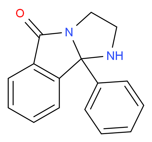 1,2,3,9b-Tetrahydro-9b-phenyl-5H-imidazo[2,1-a]isoindol-5-one (ACI)
