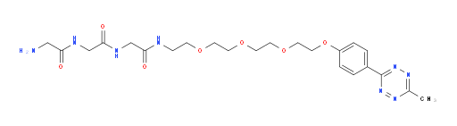 Glycylglycyl-N-[2-[2-[2-[2-[4-(6-methyl-1,2,4,5-tetrazin-3-yl)phenoxy]ethoxy]ethoxy]ethoxy]ethyl]glycinamide (ACI)