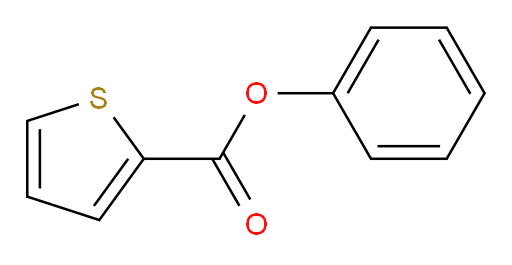 2-Thiophenecarboxylic acid, phenyl ester (6CI, 7CI, 8CI, 9CI, ACI)