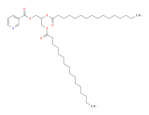 2,3-Bis[(1-oxohexadecyl)oxy]propyl 3-pyridinecarboxylate (ACI)