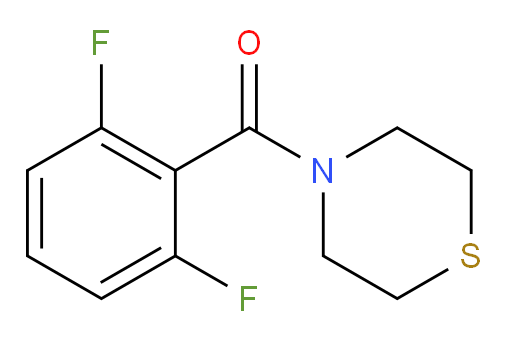 (2,6-Difluorophenyl)-4-thiomorpholinylmethanone (ACI)