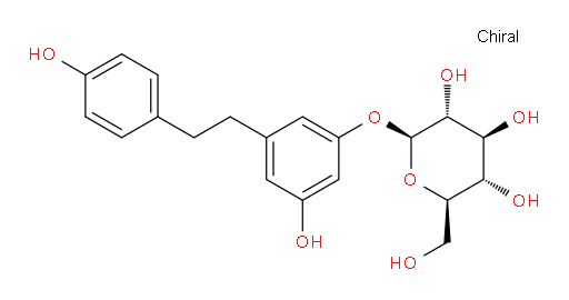 3-Hydroxy-5-[2-(4-hydroxyphenyl)ethyl]phenyl β-D-glucopyranoside (ACI)