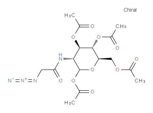 D-Glucopyranose, 2-[(2-azidoacetyl)amino]-2-deoxy-, 1,3,4,6-tetraacetate (ACI)