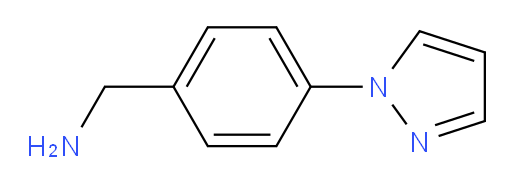 4-(1H-Pyrazol-1-yl)benzenemethanamine (ACI)