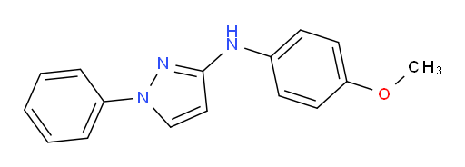 N-(4-Methoxyphenyl)-1-phenyl-1H-pyrazol-3-amine (ACI)