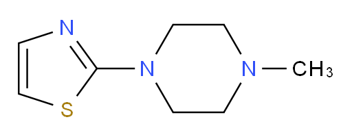 1-Methyl-4-(2-thiazolyl)piperazine (ACI)