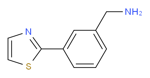 3-(2-Thiazolyl)benzenemethanamine (ACI)