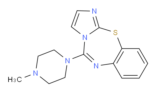 5-(4-Methyl-1-piperazinyl)imidazo[2,1-b][1,3,5]benzothiadiazepine (ACI)