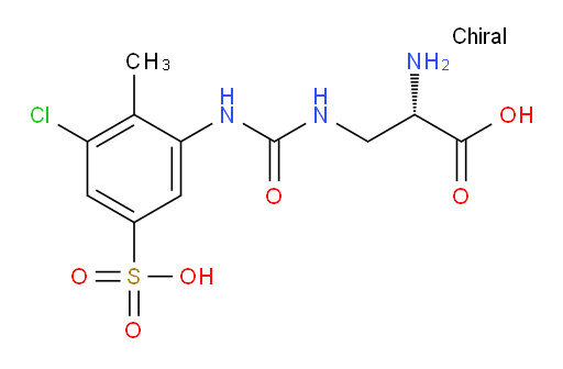 3-[[[(3-Chloro-2-methyl-5-sulfophenyl)amino]carbonyl]amino]-L-alanine (ACI)