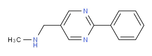 N-Methyl-2-phenyl-5-pyrimidinemethanamine (ACI)