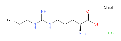 L-Ornithine, N5-[imino(propylamino)methyl]-, hydrochloride (1:1) (ACI)