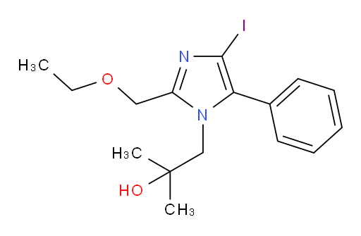 2-(Ethoxymethyl)-4-iodo-α,α-dimethyl-5-phenyl-1H-imidazole-1-ethanol (ACI)
